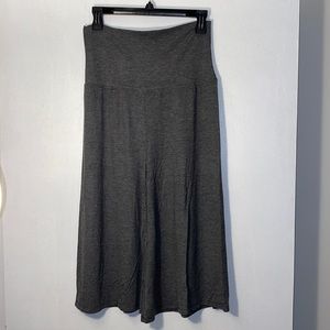 Gray Crop Gauchos - M